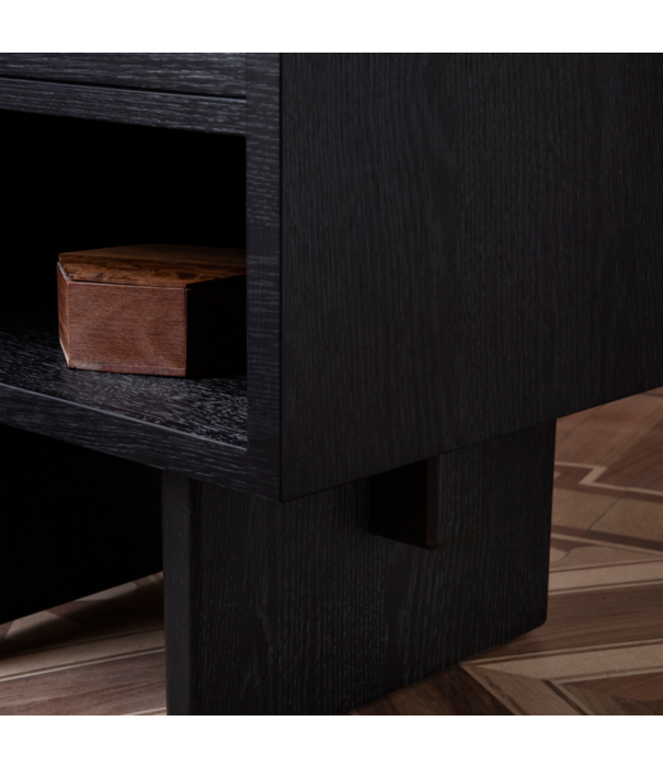 Gubi  Gubi - Private Side Table Brown/Black