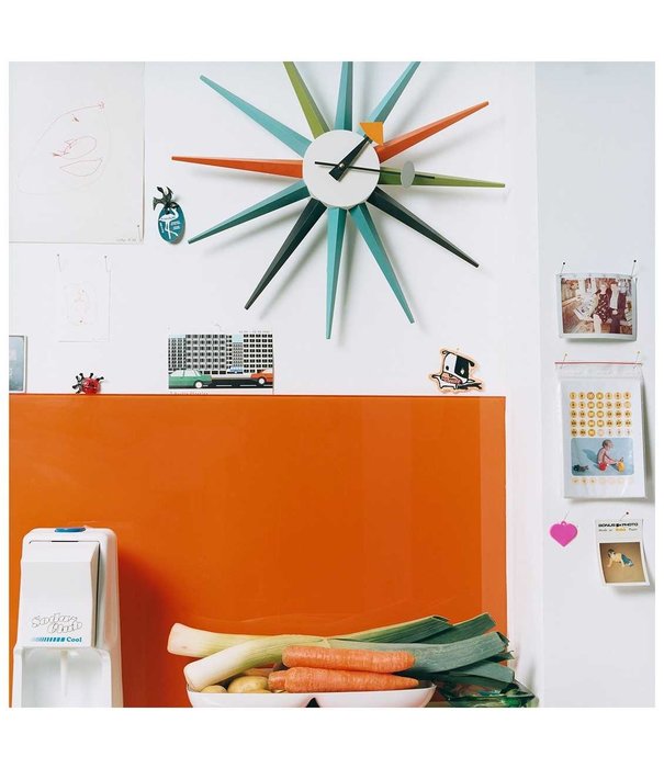 Vitra  Vitra Sunburst Wandklok