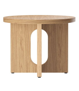 Audo - Androgyne side table natural oak Ø50