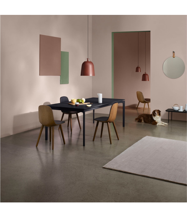 Eva Solo  - Wait to be seated Eva Solo Yuuga Chair smoked oak, black leather