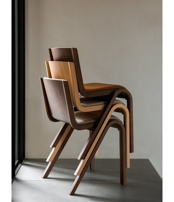 Audo Audo - Ready Dining Chair - seat  leather