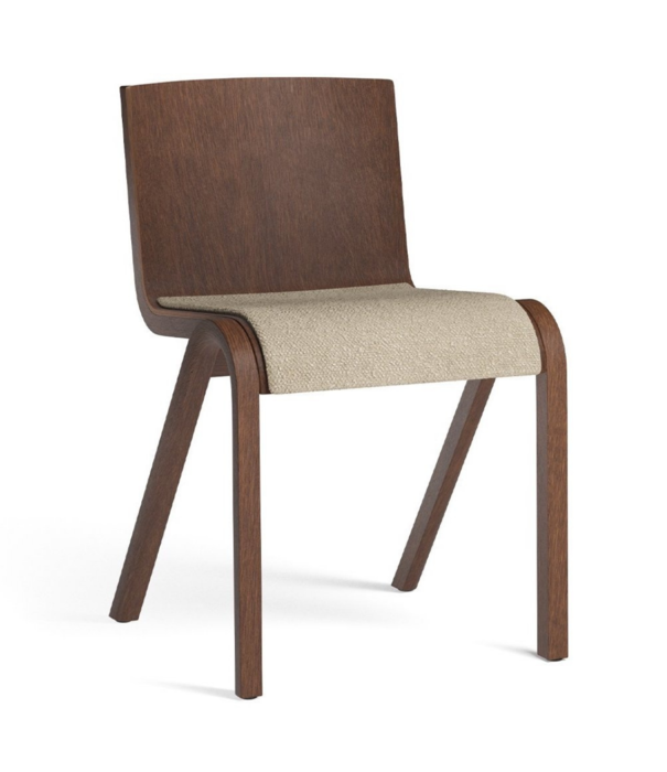Audo Audo Ready Dining Chair oak, seat Audo boucle