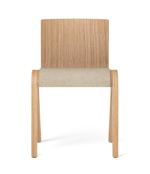 Audo Audo Ready Dining Chair oak, seat Audo boucle