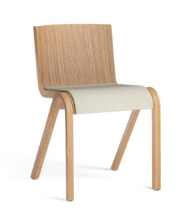 Audo Ready Dining Chair, seat upholstered