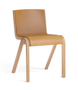 Audo - Ready Dining Chair - Front leather