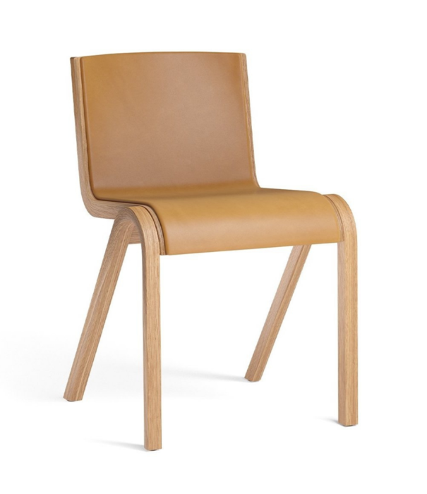 Audo Audo - Ready Dining Chair - Front leather