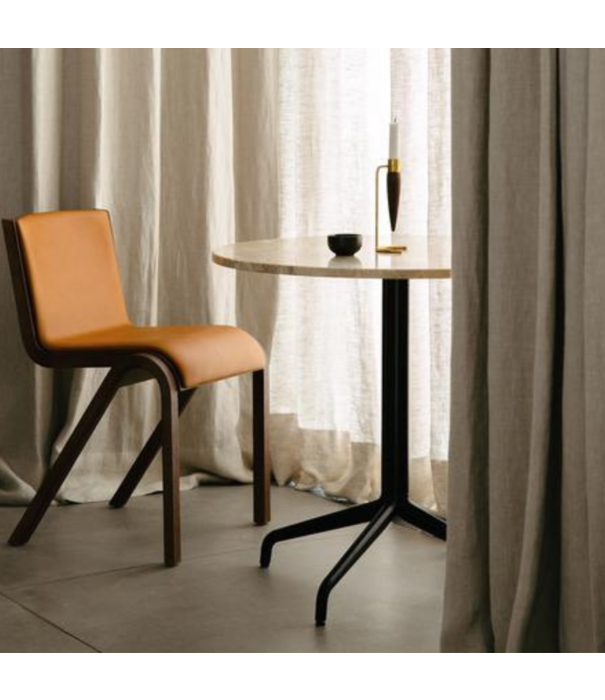 Audo Audo - Ready Dining Chair - Front leather