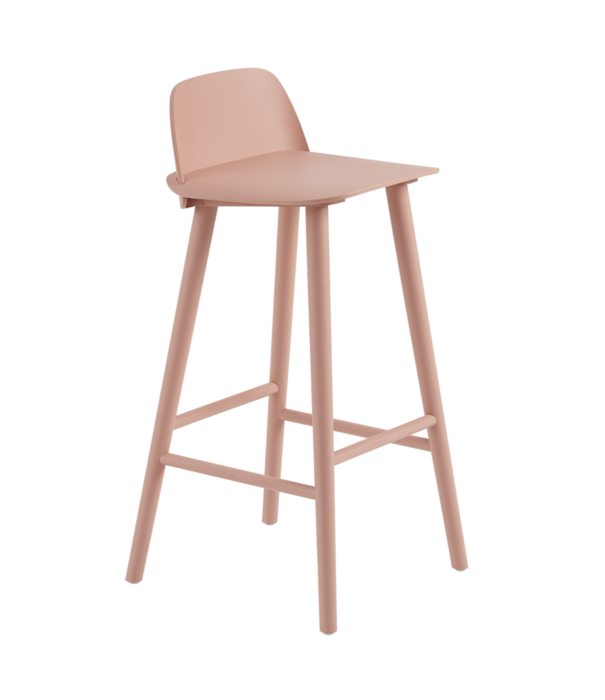 Muuto Nerd Bar Stool,  high seat H75