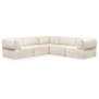 Gubi - Wonder Corner Sofa karakorum 01 ivory