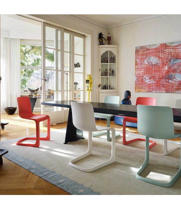 Vitra  Vitra EVO-C Stoel Poppy Red