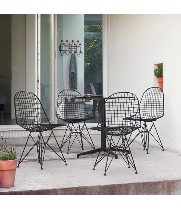 Vitra  Vitra Eames Wire DKR Chair Basic Dark