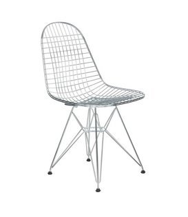 DKR Wire Stoel Chrome