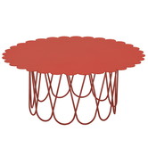 Vitra Flower Table large red