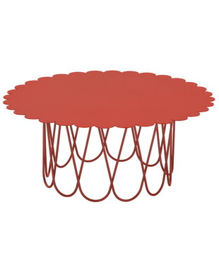Vitra - Flower Table large red