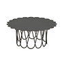 Vitra - Flower Table small, anthracite