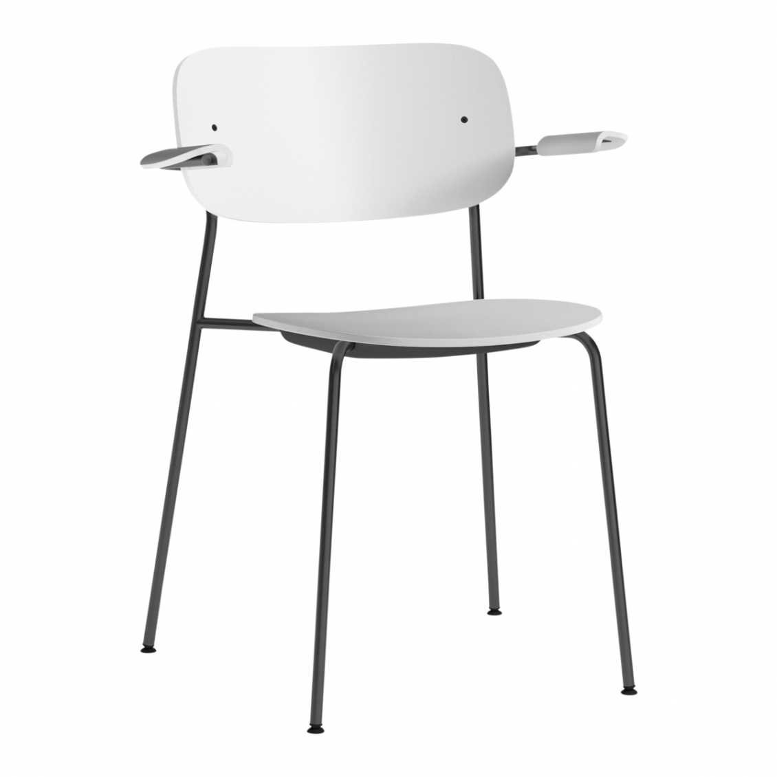 Co Dining chair plastic, armrest NORDIC NEW