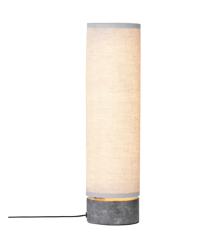 Unbound Floor Lamp grey marble H80