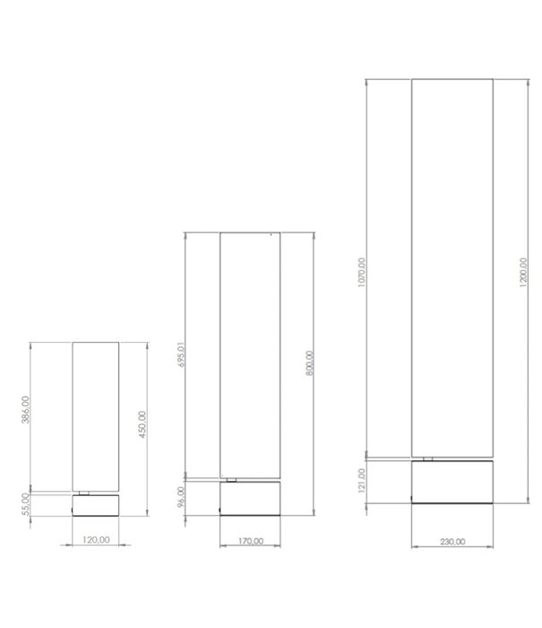 Gubi  Gubi - Unbound Floor Lamp H80 cm.