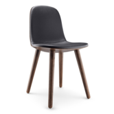 Eva Solo Yuuga Chair smoked oak, black leather