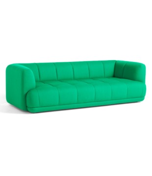 Quilton 3-zits Bank, Vidar 932 groen