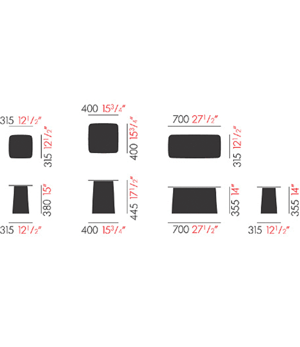 Vitra  Vitra Metal Side Tables medium