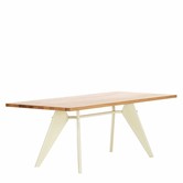Vitra EM Eettafel massief geolied eiken 220 x 90