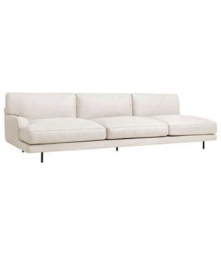 Gubi - Flaneur 3-seater Sofa left arm