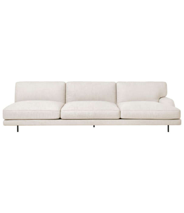 Gubi  Gubi - Flaneur 3 seater right arm