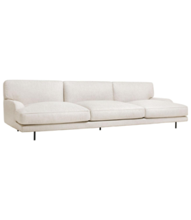 Gubi - Flaneur 3-seater Sofa - Dedar Chambry 270 x 100