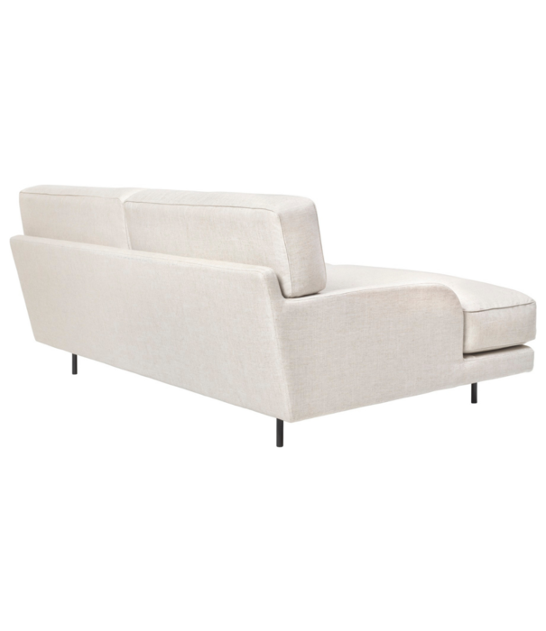Gubi  Gubi - Flaneur 2,5 seater sofa - dedar chambry off-white