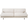 Gubi - Flaneur 2 seater sofa - dedar chambry off-white