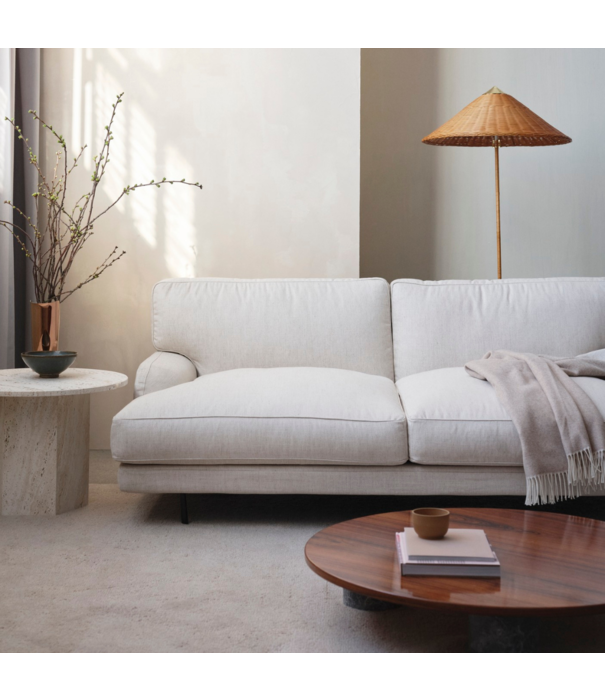 Gubi  Gubi - Flaneur 2-seater Sofa right arm