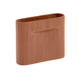 Ridge Vase terracotta