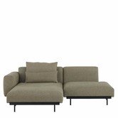 In Situ 2-zits Bank configuratie 5 - stof Clay 15