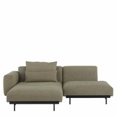 Muuto - In Situ 2-seater Sofa config. 5 - fabric Clay 15