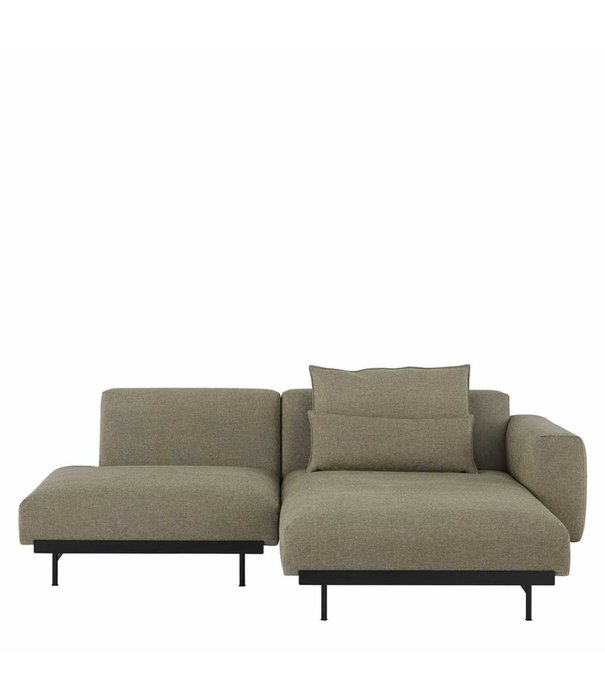 Muuto  Muuto - In Situ 2-seater Sofa config. 5 - fabric Clay 15