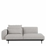 Muuto - In Situ 2-seater Sofa config. 3 - fabric Clay 12