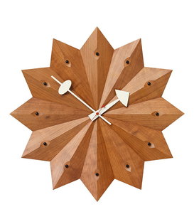 Vitra - Fan Clock - cherry wood