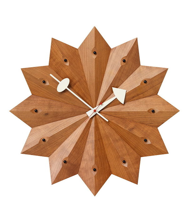 Vitra  Vitra - Fan Clock Kersenhout