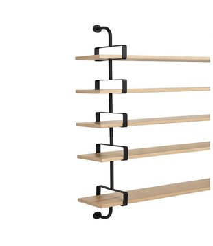 Gubi - Demon 5 wall shelf L95/155/215 cm.