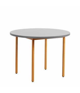 Two-Colour Round Dining Table 105cm