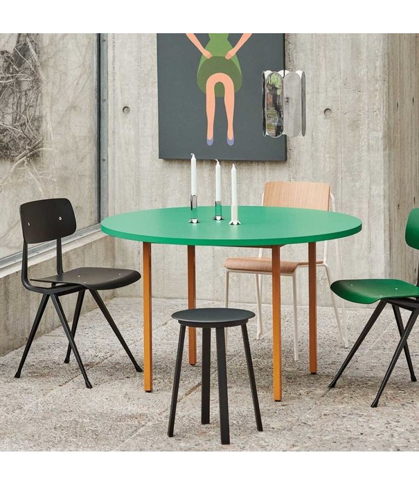 Hay  Two-Colour Round Eettafel Ø120