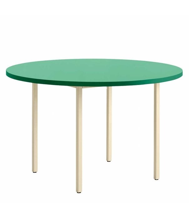 Hay  Hay - Two-Colour Round Eettafel Ø120