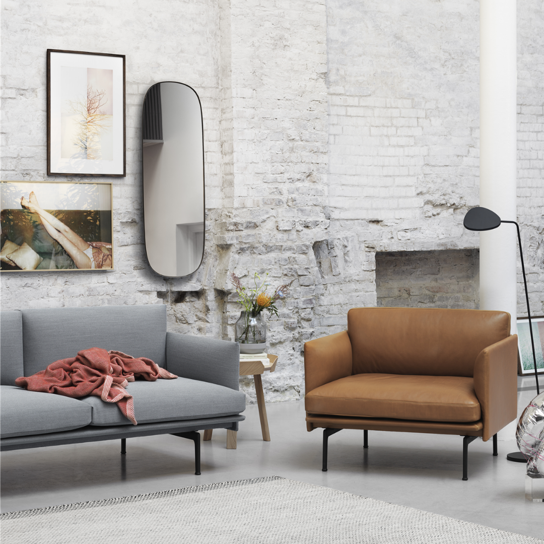 Outline Studio 140 sofa - base black - NORDIC NEW