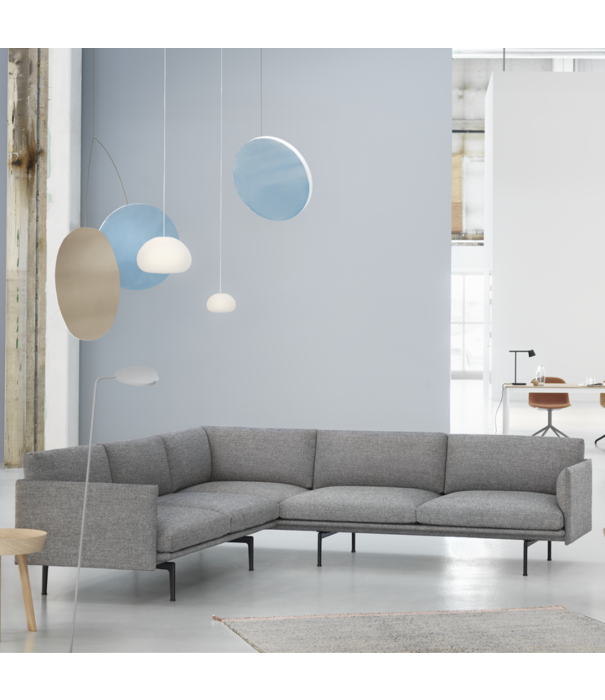 Muuto  Muuto - Outline Highback 3 seater sofa