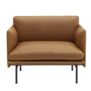 Muuto - Outline chair Refine cognac leather