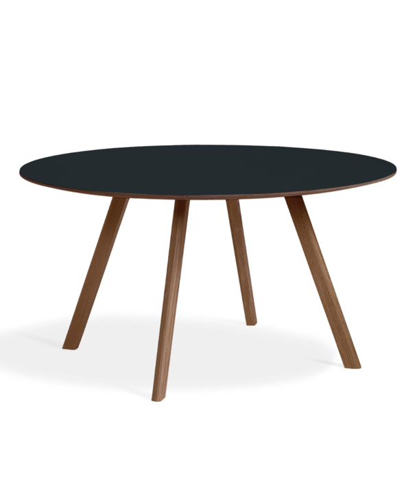 Hay  CPH 25 Round Dining Table walnut Ø140