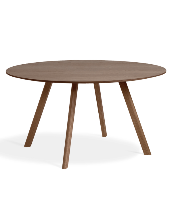 Hay  CPH 25 Eettafel Rond walnoot Ø140