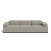 Muuto Connect Soft 3-zits Bank configuratie 1