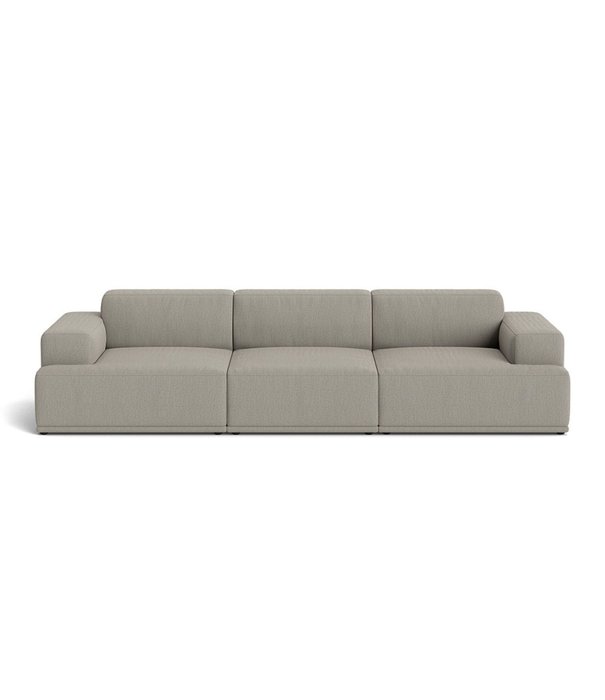 Muuto  Muuto - Connect Soft 3-seater Sofa - configuration 1